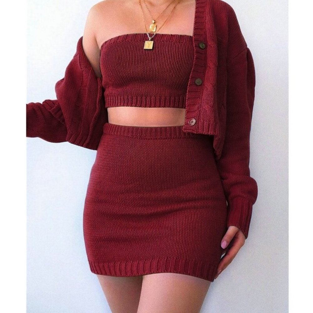 Women Outfits Set Autumn Winter